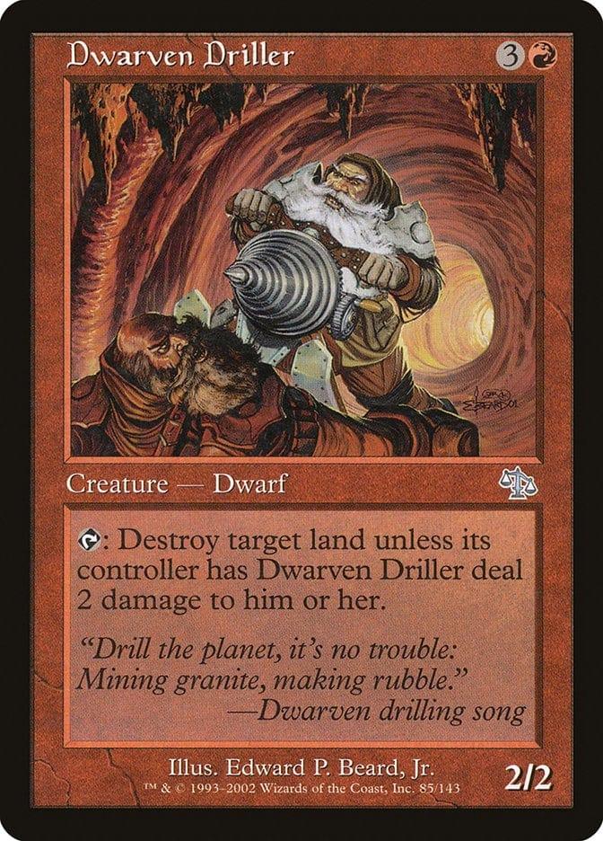 Magic: The Gathering MTG Single Dwarven Driller [Judgment]