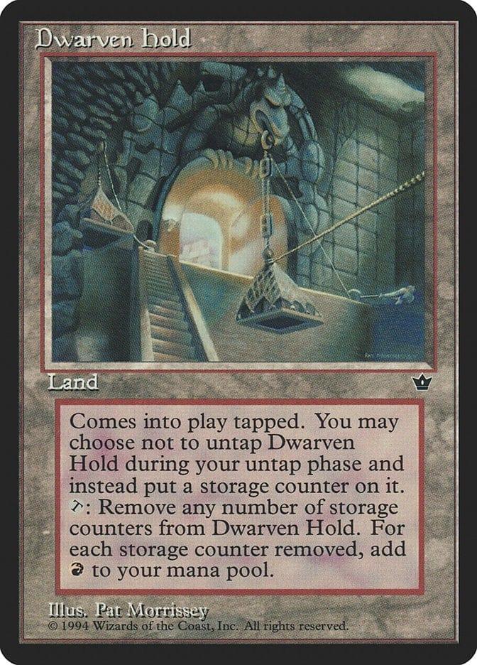 Magic: The Gathering MTG Single Dwarven Hold [Fallen Empires]