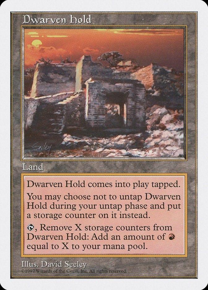 Magic: The Gathering MTG Single Dwarven Hold [Fifth Edition]