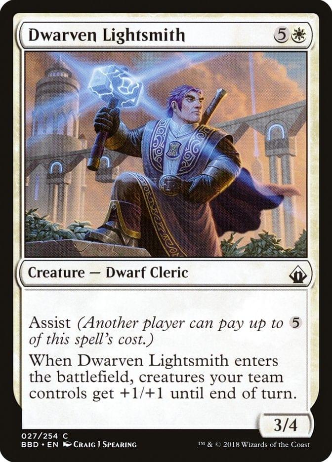 Magic: The Gathering MTG Single Dwarven Lightsmith [Battlebond]