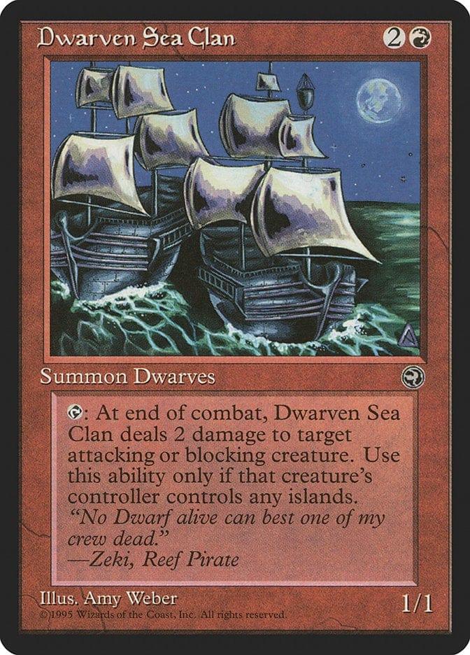Magic: The Gathering MTG Single Dwarven Sea Clan [Homelands]
