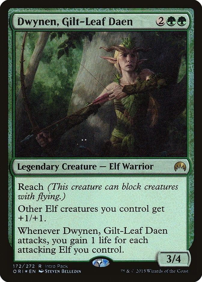 Magic: The Gathering MTG Single Dwynen, Gilt-Leaf Daen [Magic Origins Promos]