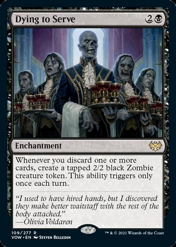 Magic: The Gathering MTG Single Dying to Serve [Innistrad: Crimson Vow]