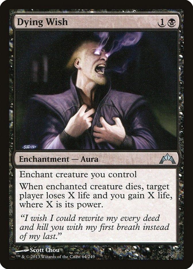 Magic: The Gathering MTG Single Dying Wish [Gatecrash]