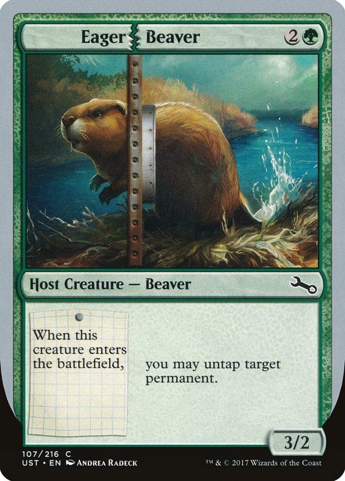Magic: The Gathering MTG Single Eager Beaver [Unstable]