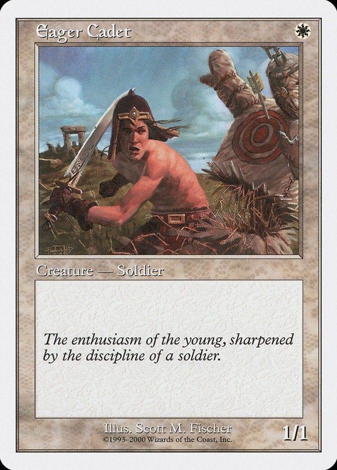 Magic: The Gathering MTG Single Eager Cadet [Starter 2000]
