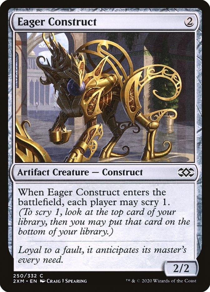 Magic: The Gathering MTG Single Eager Construct [Double Masters]