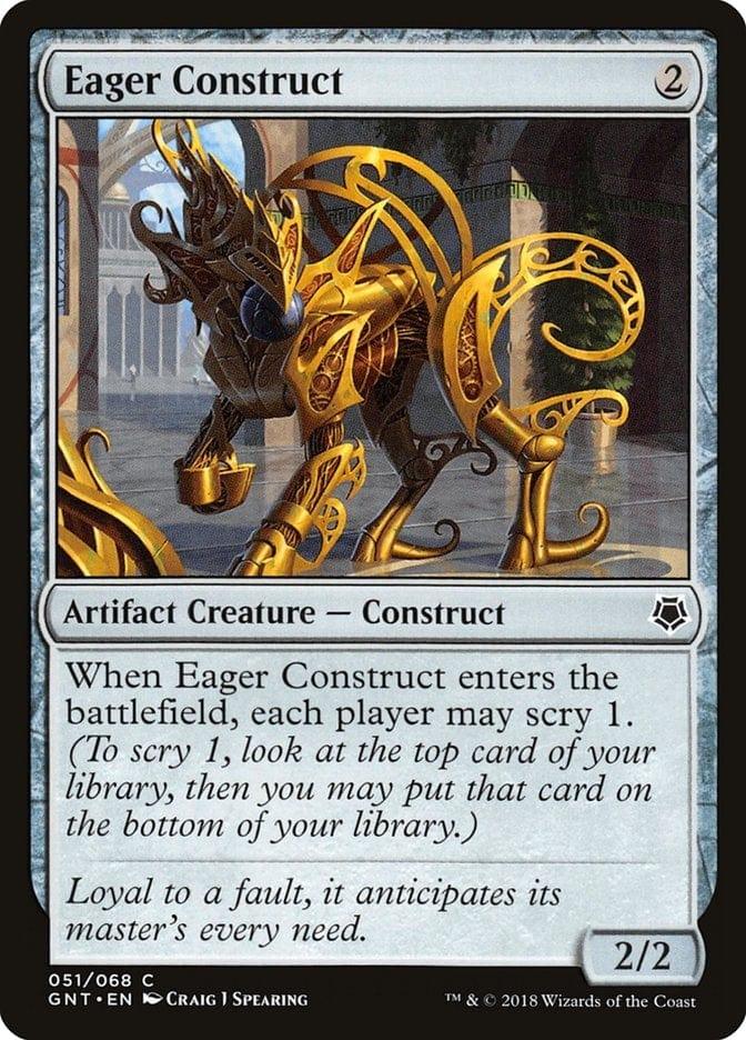 Magic: The Gathering MTG Single Eager Construct [Game Night]