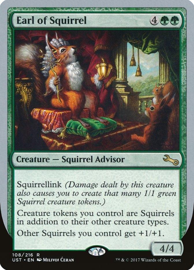 Magic: The Gathering MTG Single Earl of Squirrel [Unstable]