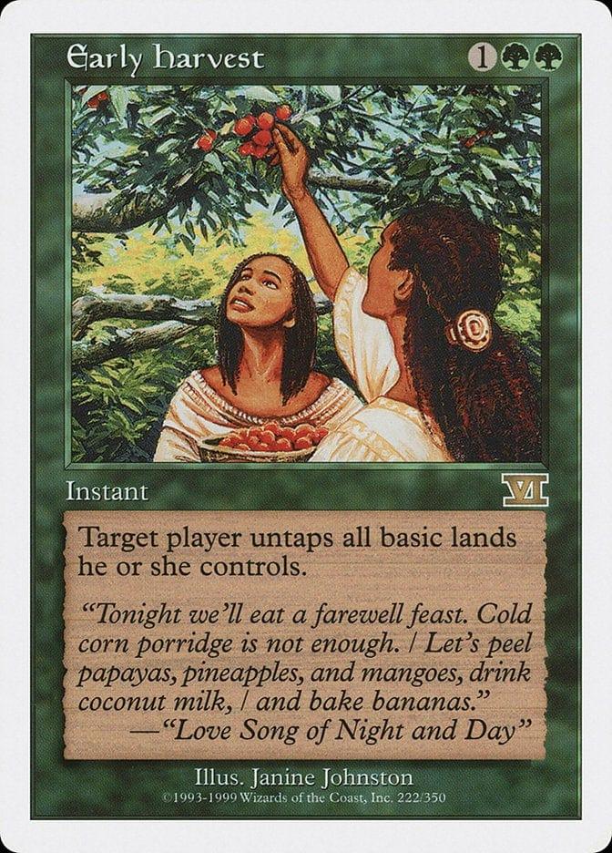 Magic: The Gathering MTG Single Early Harvest [Classic Sixth Edition]