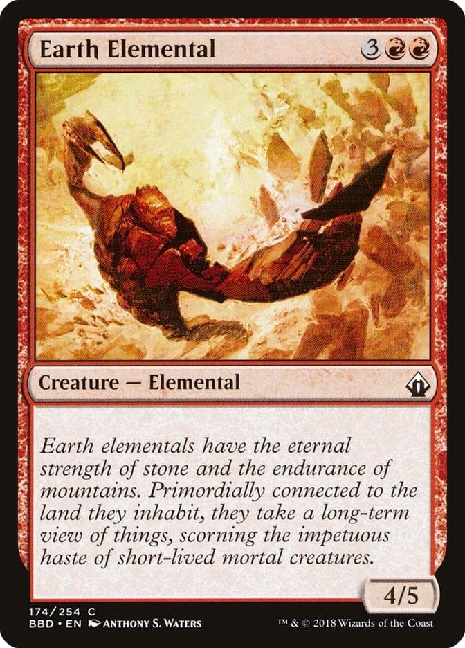 Magic: The Gathering MTG Single Earth Elemental [Battlebond]