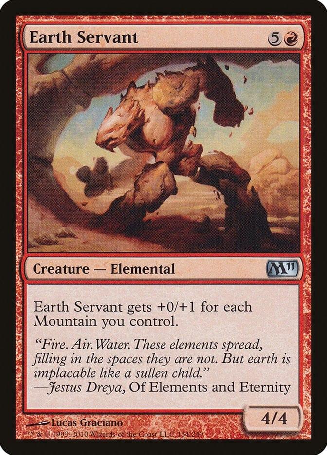 Magic: The Gathering MTG Single Earth Servant [Magic 2011]