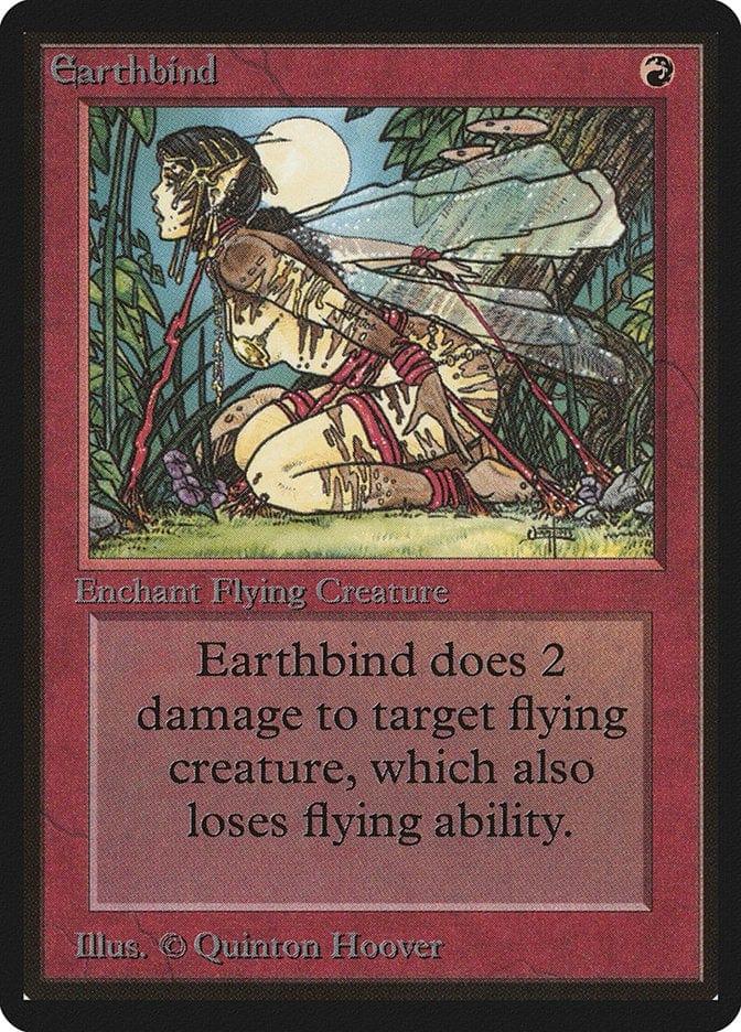 Magic: The Gathering MTG Single Earthbind [Limited Edition Beta]