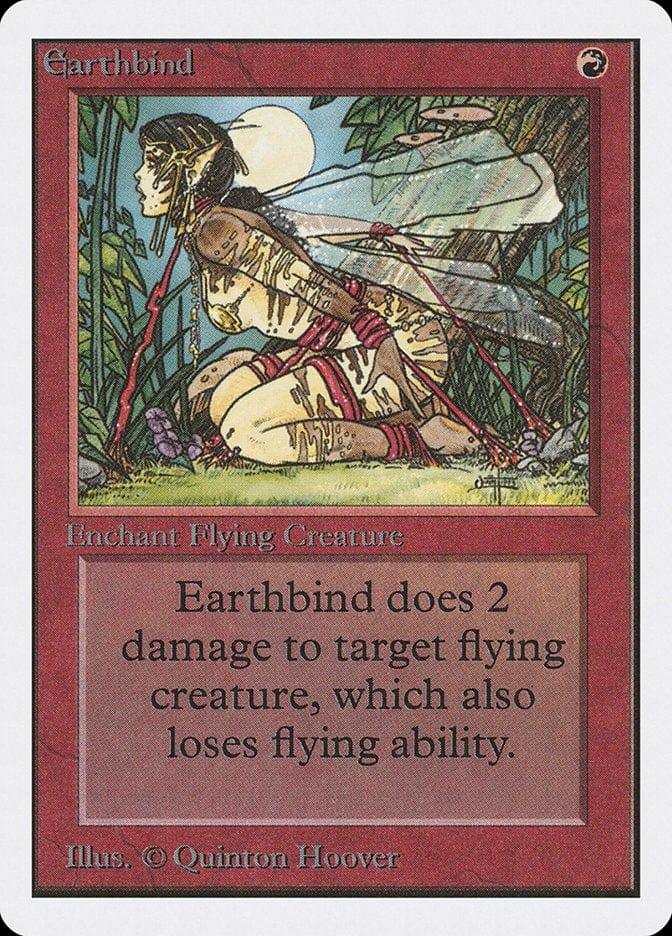 Magic: The Gathering MTG Single Earthbind [Unlimited Edition]