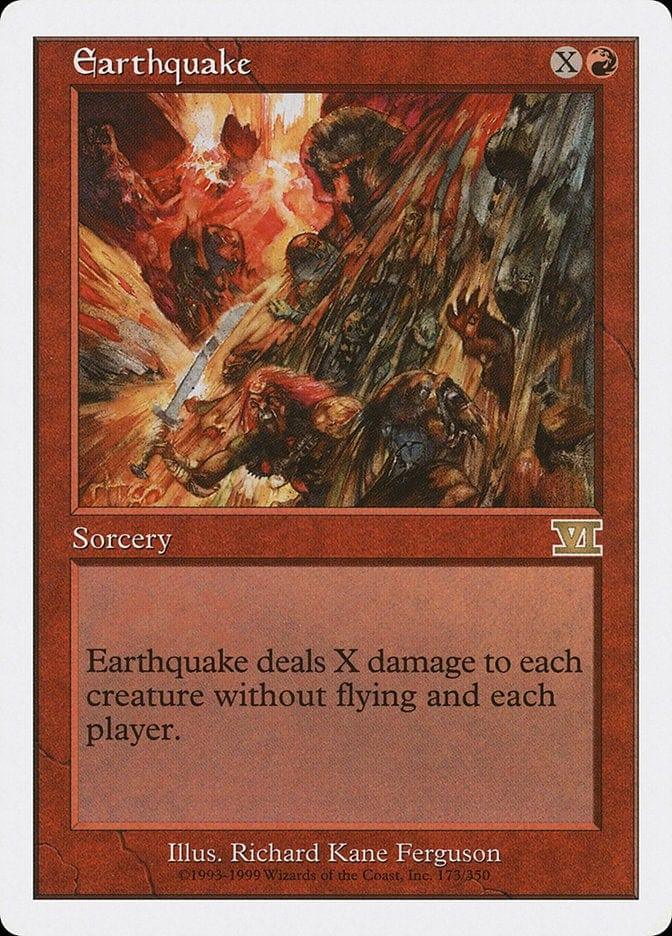 Magic: The Gathering MTG Single Earthquake [Classic Sixth Edition]