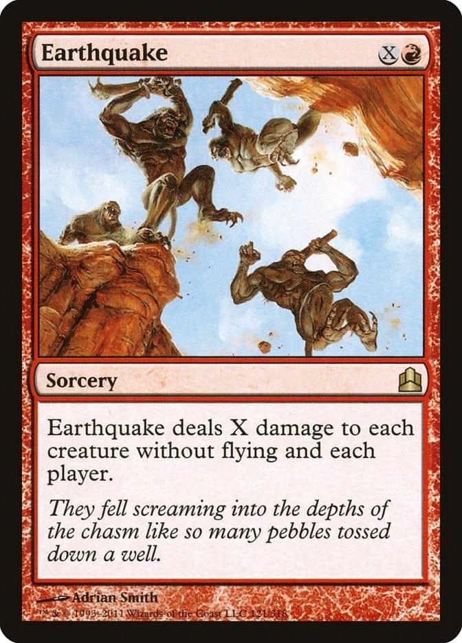 Magic: The Gathering MTG Single Earthquake [Commander 2011]