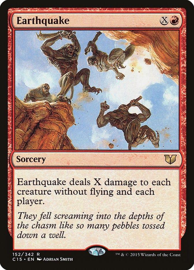Magic: The Gathering MTG Single Earthquake [Commander 2015]