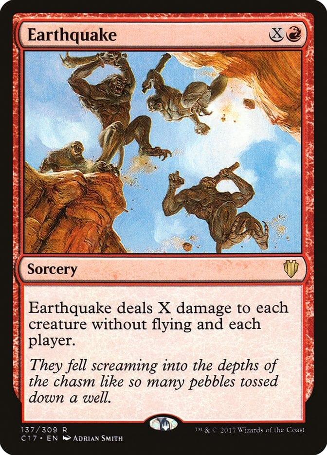 Magic: The Gathering MTG Single Earthquake [Commander 2017]