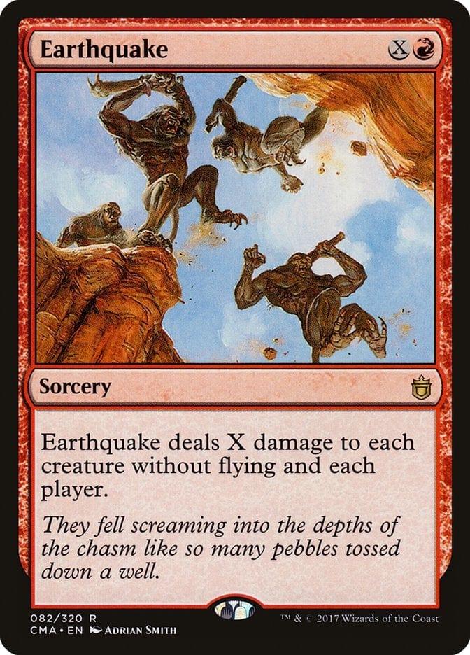 Magic: The Gathering MTG Single Earthquake [Commander Anthology]