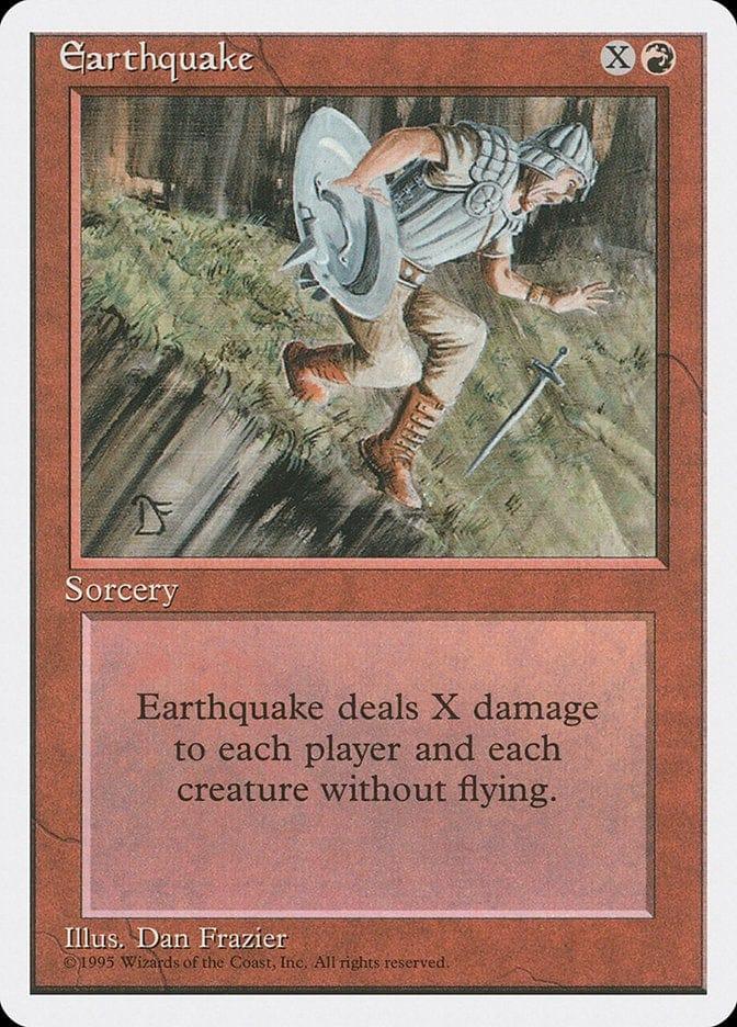 Magic: The Gathering MTG Single Earthquake [Fourth Edition]