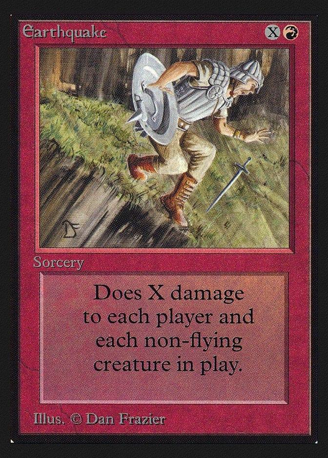 Magic: The Gathering MTG Single Earthquake [International Collectors’ Edition]
