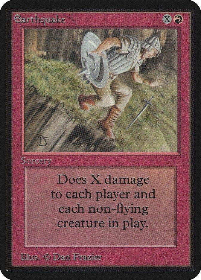Magic: The Gathering MTG Single Earthquake [Limited Edition Alpha]