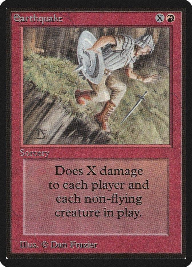 Magic: The Gathering MTG Single Earthquake [Limited Edition Beta]