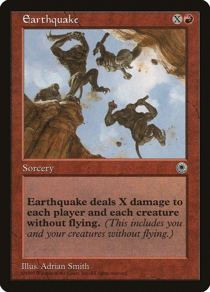 Magic: The Gathering MTG Single Earthquake [Portal]