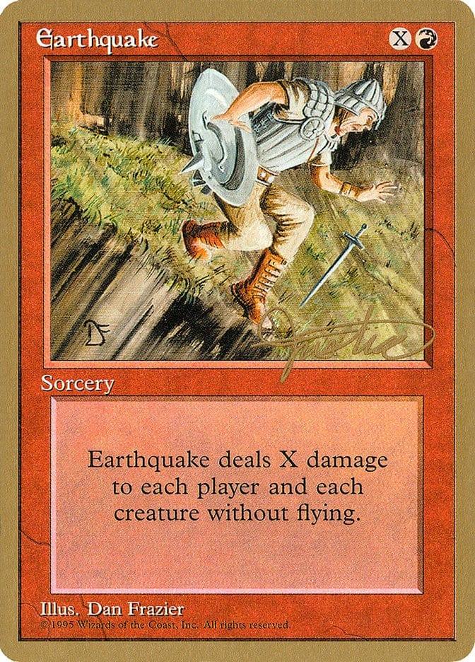 Magic: The Gathering MTG Single Earthquake [Pro Tour Collector Set]