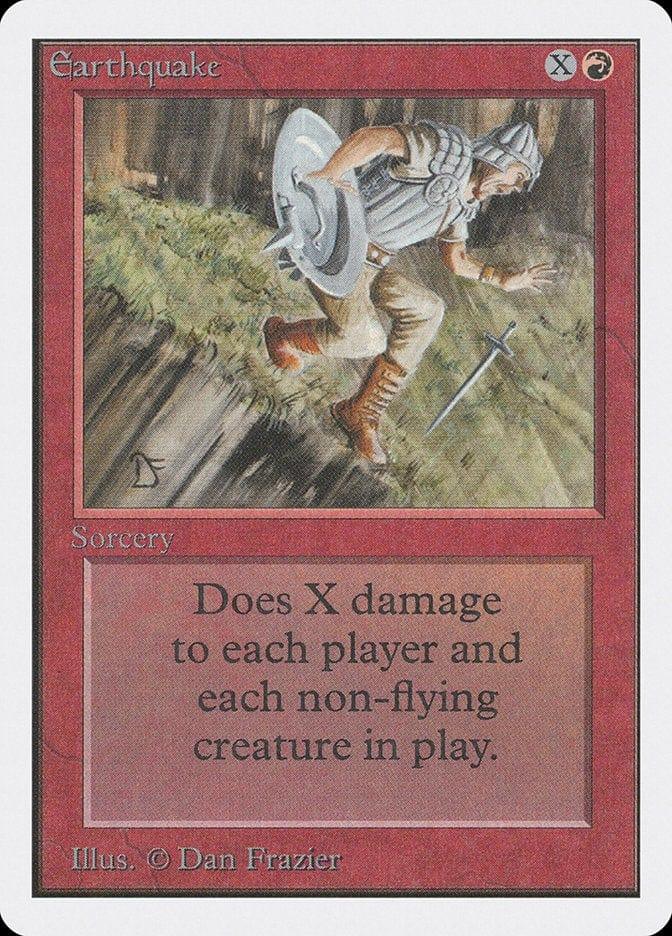 Magic: The Gathering MTG Single Earthquake [Unlimited Edition]