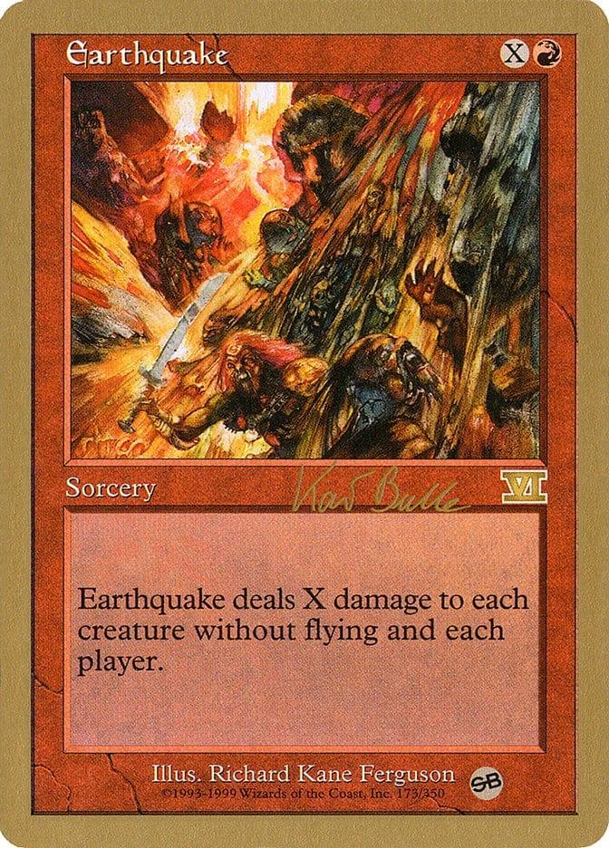 Magic: The Gathering MTG Single Earthquake [World Championship Decks 1999]