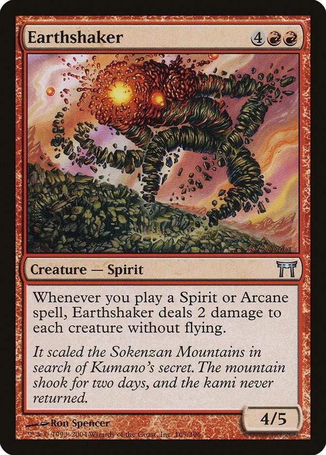 Magic: The Gathering MTG Single Earthshaker [Champions of Kamigawa]