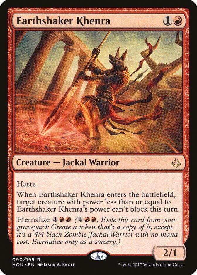 Magic: The Gathering MTG Single Earthshaker Khenra [Hour of Devastation]