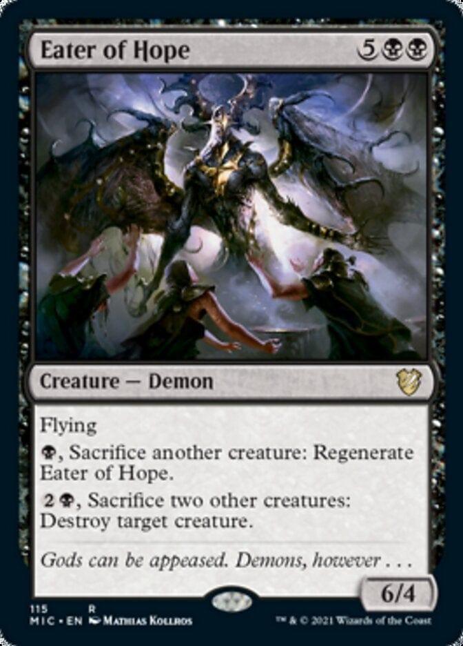 Magic: The Gathering MTG Single Eater of Hope [Innistrad: Midnight Hunt Commander]