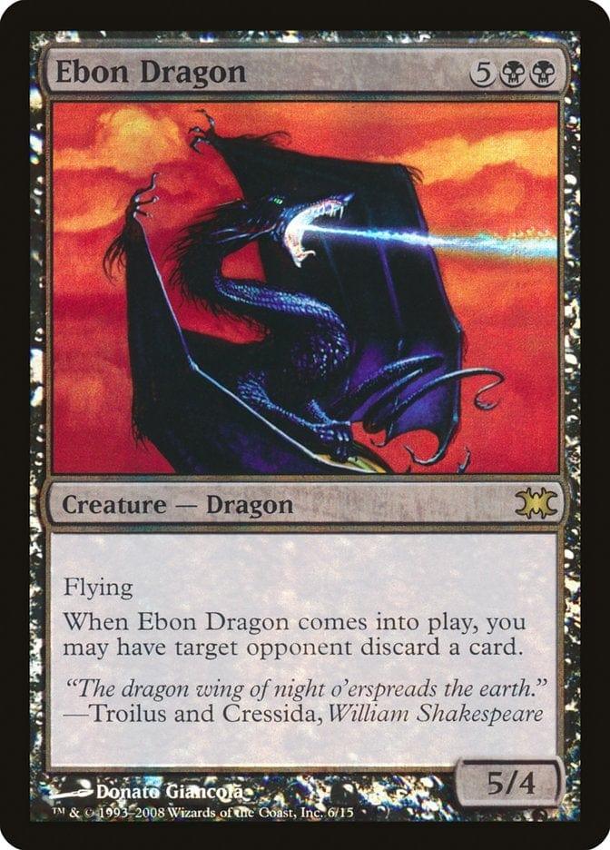 Magic: The Gathering MTG Single Ebon Dragon [From the Vault: Dragons]