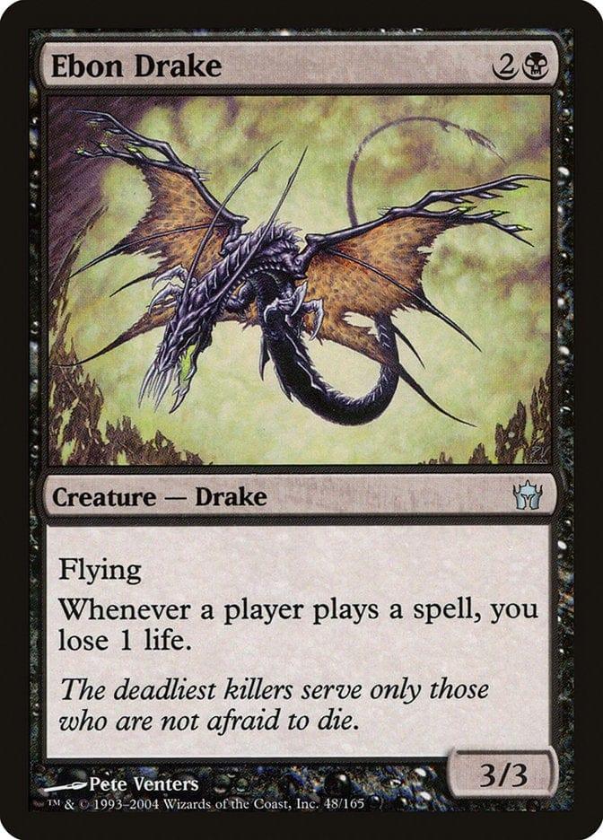 Magic: The Gathering MTG Single Ebon Drake [Fifth Dawn]