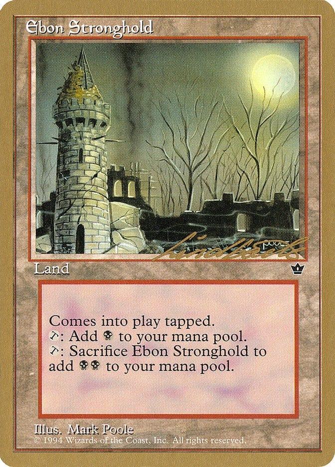 Magic: The Gathering MTG Single Ebon Stronghold [Pro Tour Collector Set]