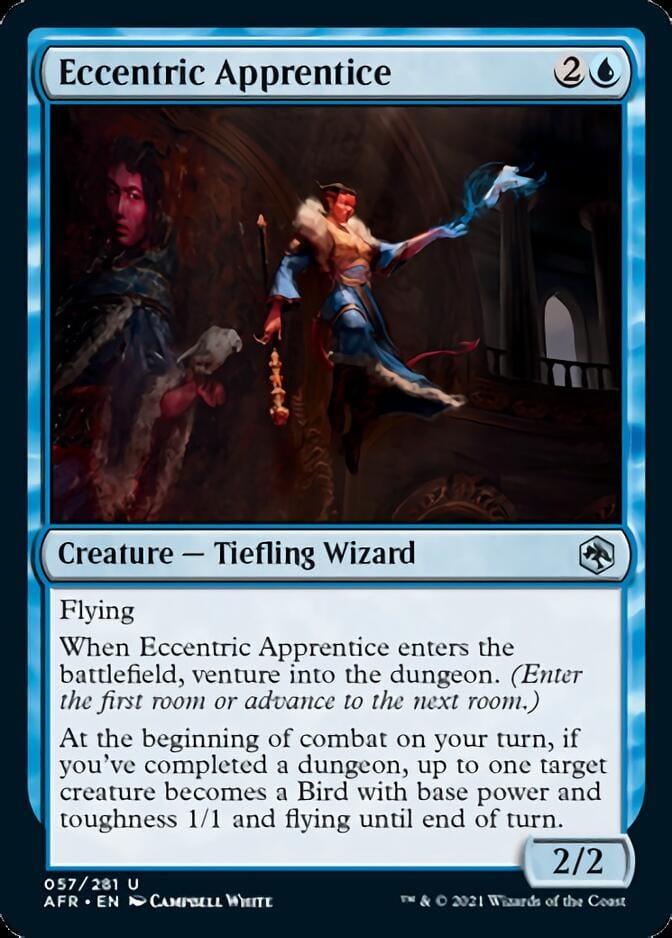 Magic: The Gathering MTG Single Eccentric Apprentice [Dungeons & Dragons: Adventures in the Forgotten Realms]