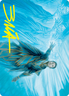 Magic: The Gathering MTG Single Echoing Equation Art Card (Gold-Stamped Signature) [Strixhaven: School of Mages Art Series]