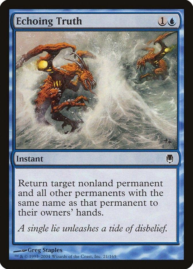 Magic: The Gathering MTG Single Echoing Truth [Darksteel]