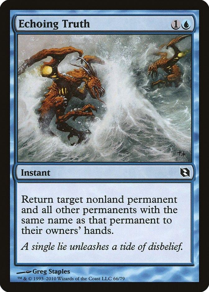 Magic: The Gathering MTG Single Echoing Truth [Duel Decks: Elspeth vs. Tezzeret]