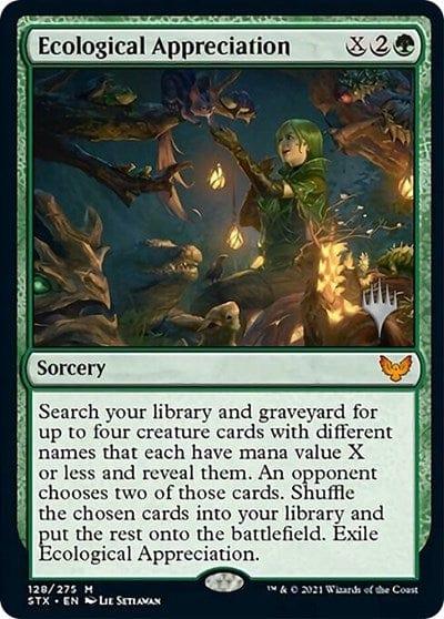 Magic: The Gathering MTG Single Ecological Appreciation (Promo Pack) [Strixhaven: School of Mages Promos]