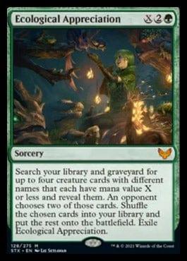 Magic: The Gathering MTG Single Ecological Appreciation [Strixhaven: School of Mages]