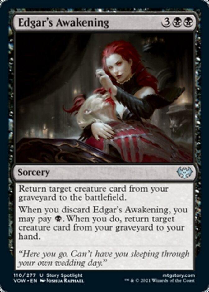 Magic: The Gathering MTG Single Edgar's Awakening [Innistrad: Crimson Vow]