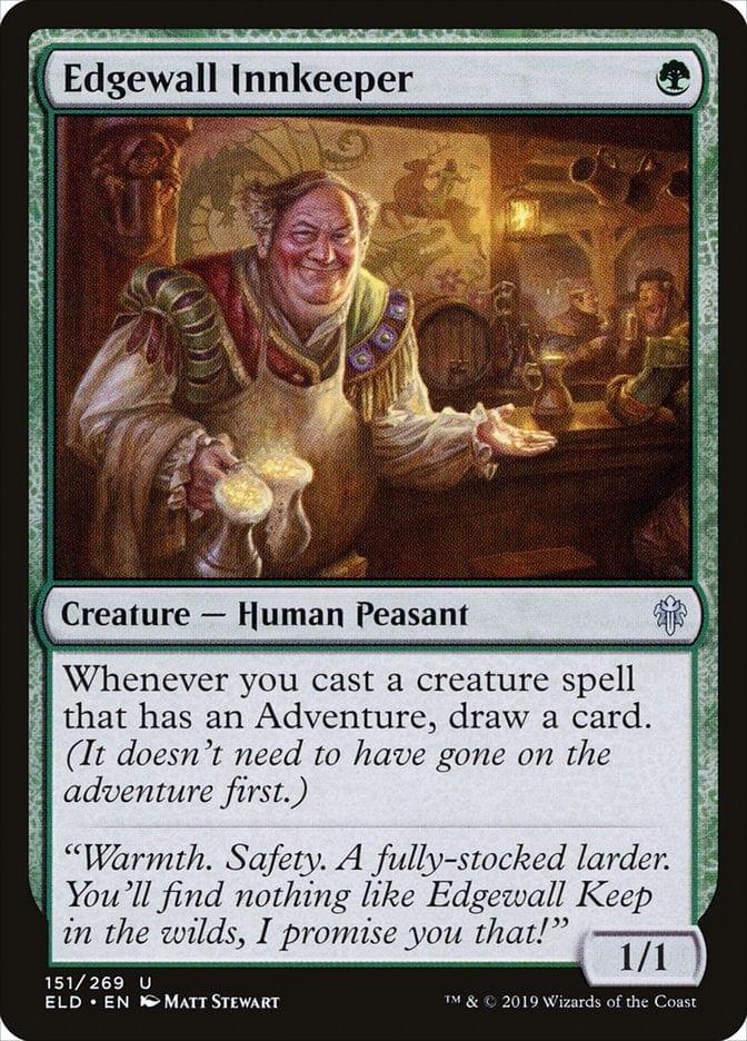 Magic: The Gathering MTG Single Edgewall Innkeeper [Throne of Eldraine]