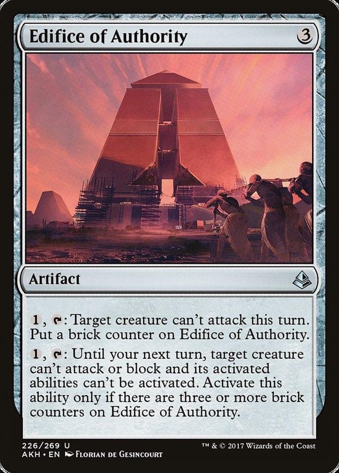 Magic: The Gathering MTG Single Edifice of Authority [Amonkhet]