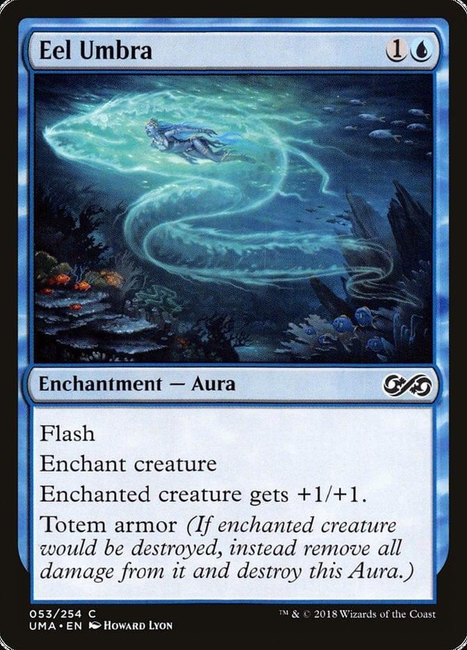 Magic: The Gathering MTG Single Eel Umbra [Ultimate Masters]