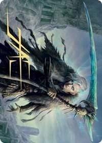 Magic: The Gathering MTG Single Egon, God of Death Art Card (Gold-Stamped Signature) [Kaldheim: Art Series]