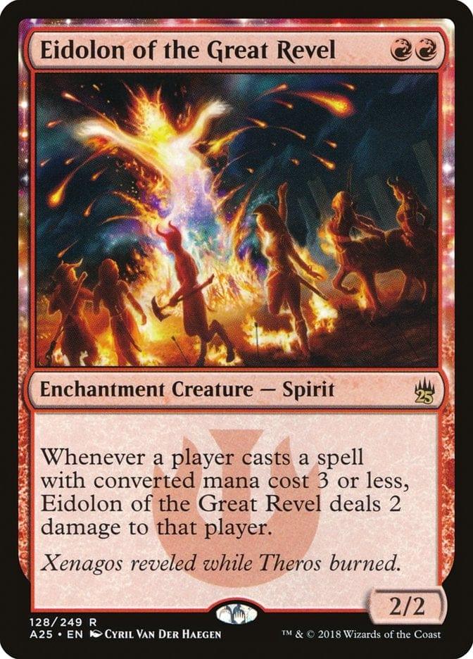 Magic: The Gathering MTG Single Eidolon of the Great Revel [Masters 25]