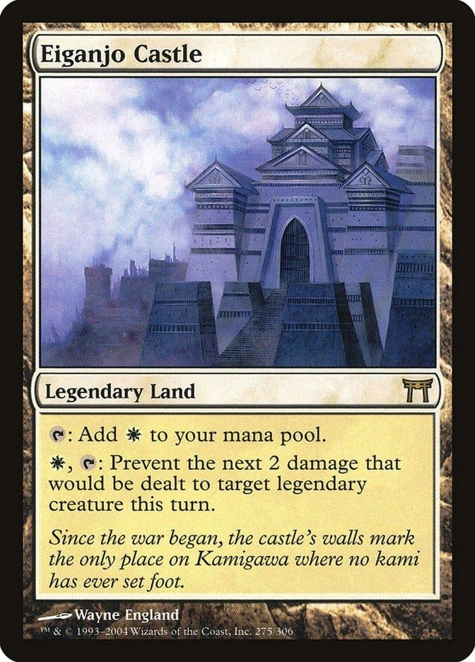 Magic: The Gathering MTG Single Eiganjo Castle [Champions of Kamigawa]